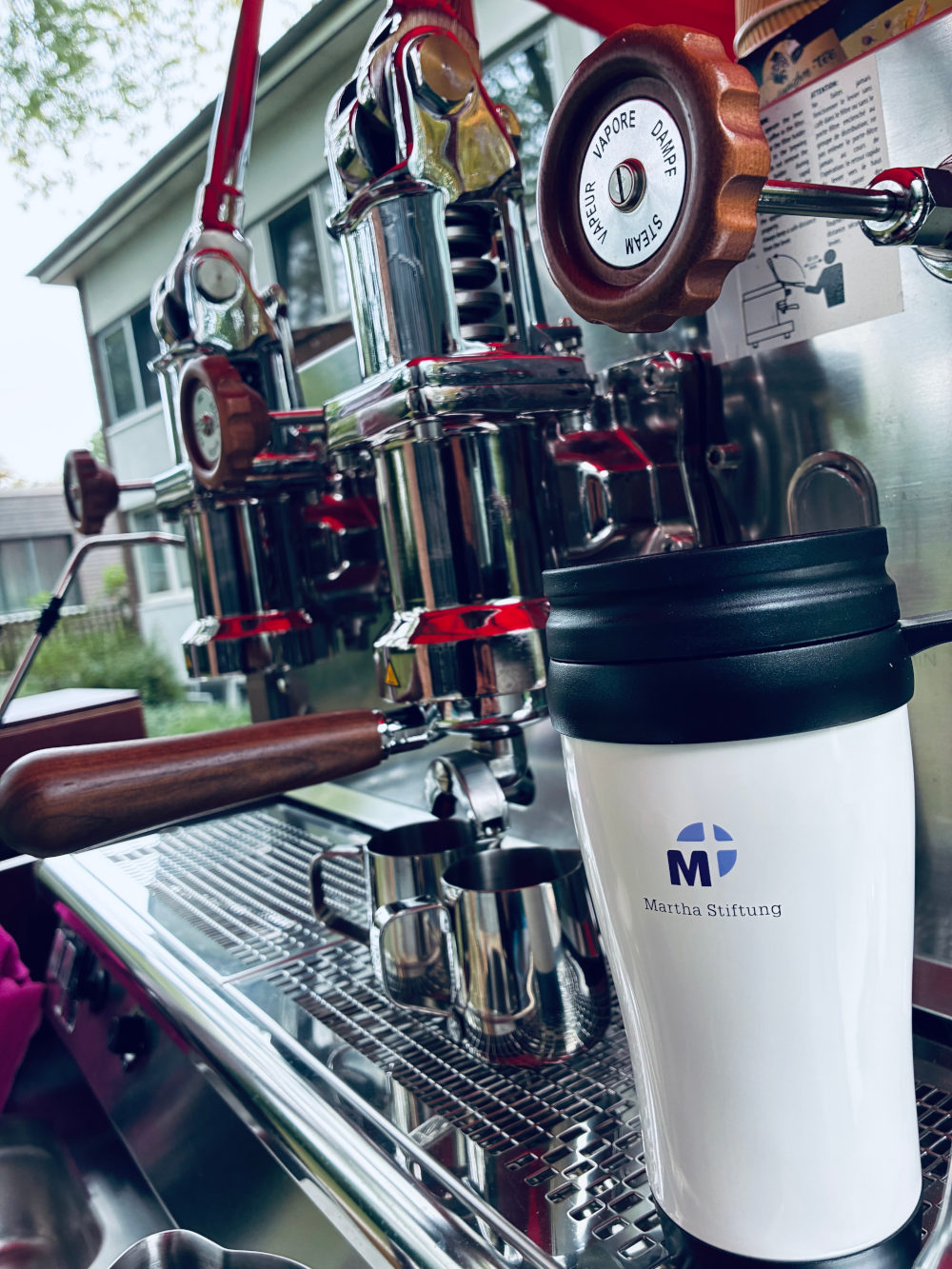Das Coffee Bike in Aktion
